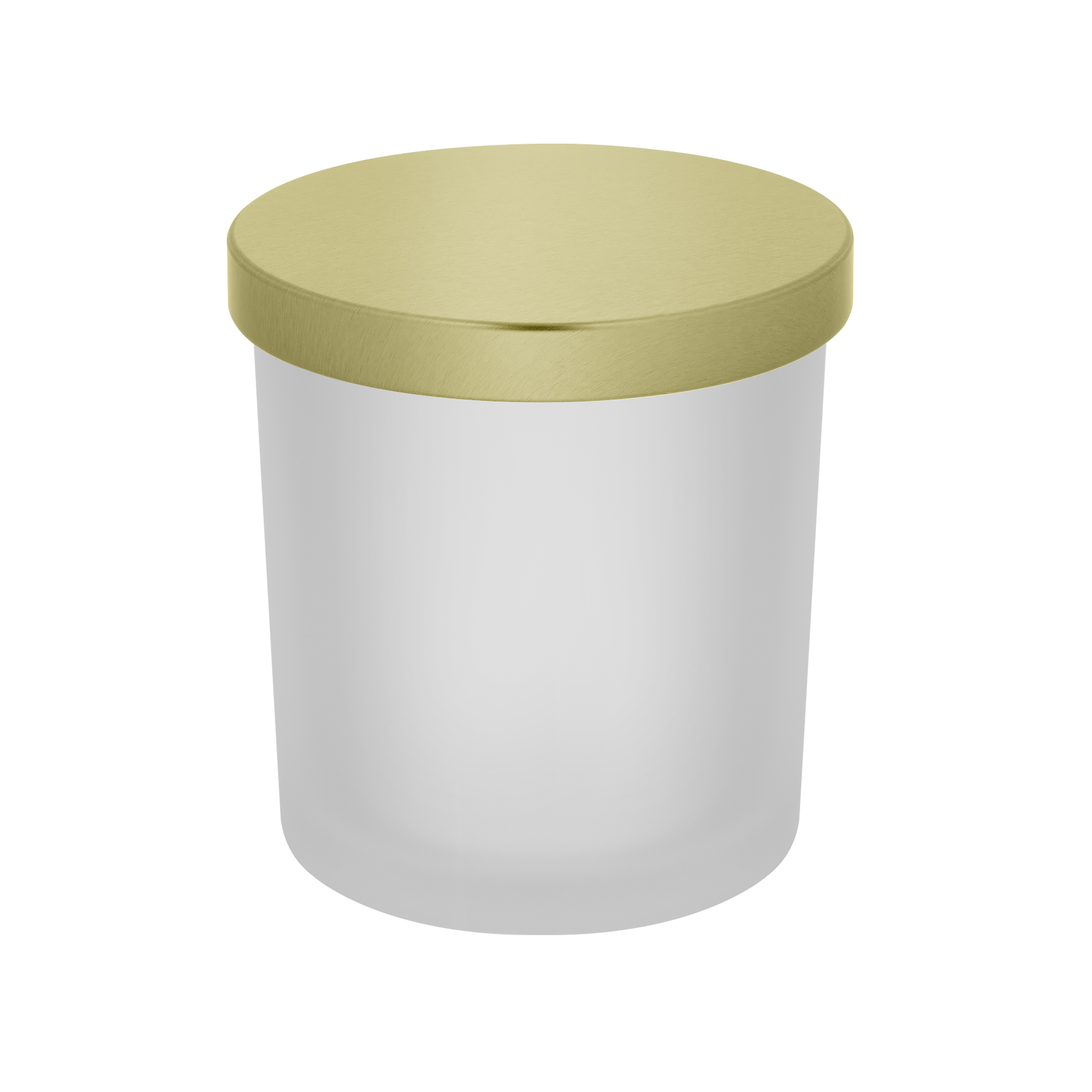 Pojemnik szklany do świec Satynowy 300 ml