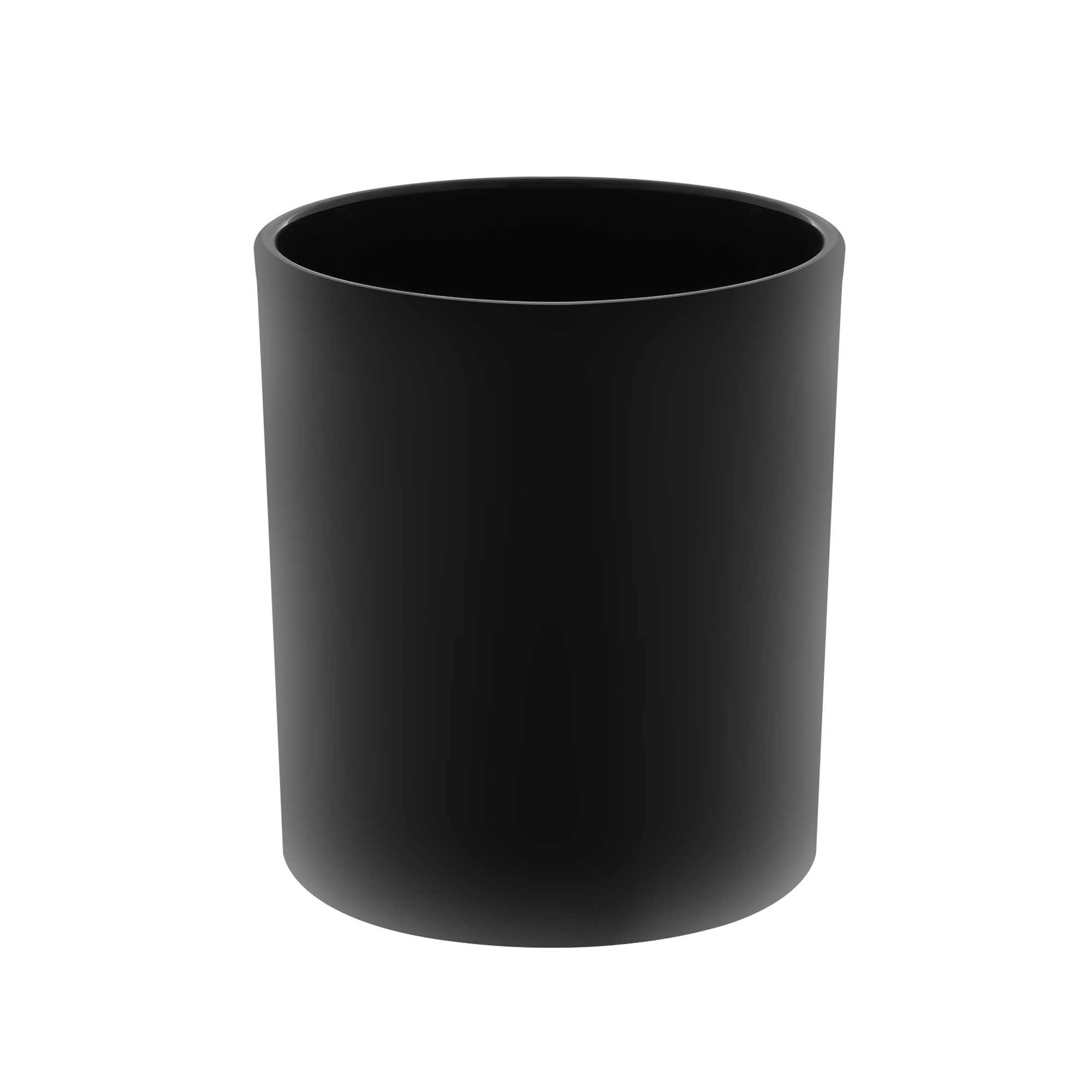 Pojemnik szklany do świec Czarny Mat 300 ml